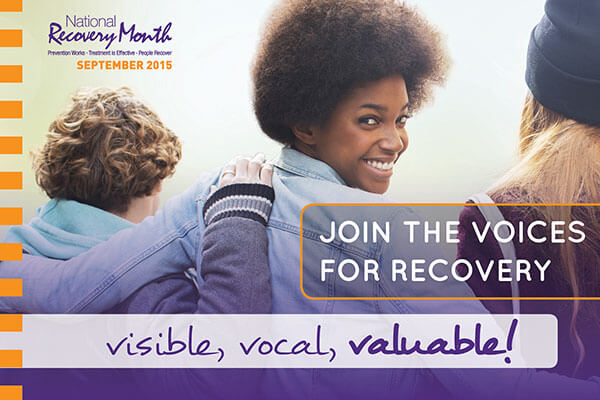 September is National Recovery Month
