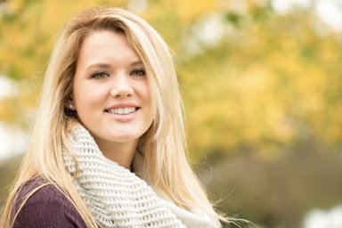 A young woman after morningside detox programs