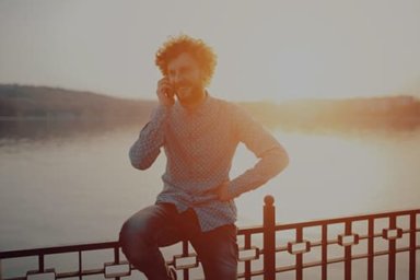 man calls to discuss rehab admissions 