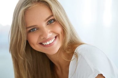 a young woman after successful rehab for women