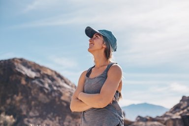 a woman towards the end of the alcohol detox timeline