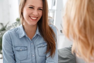 two women participating in a womens drug rehab